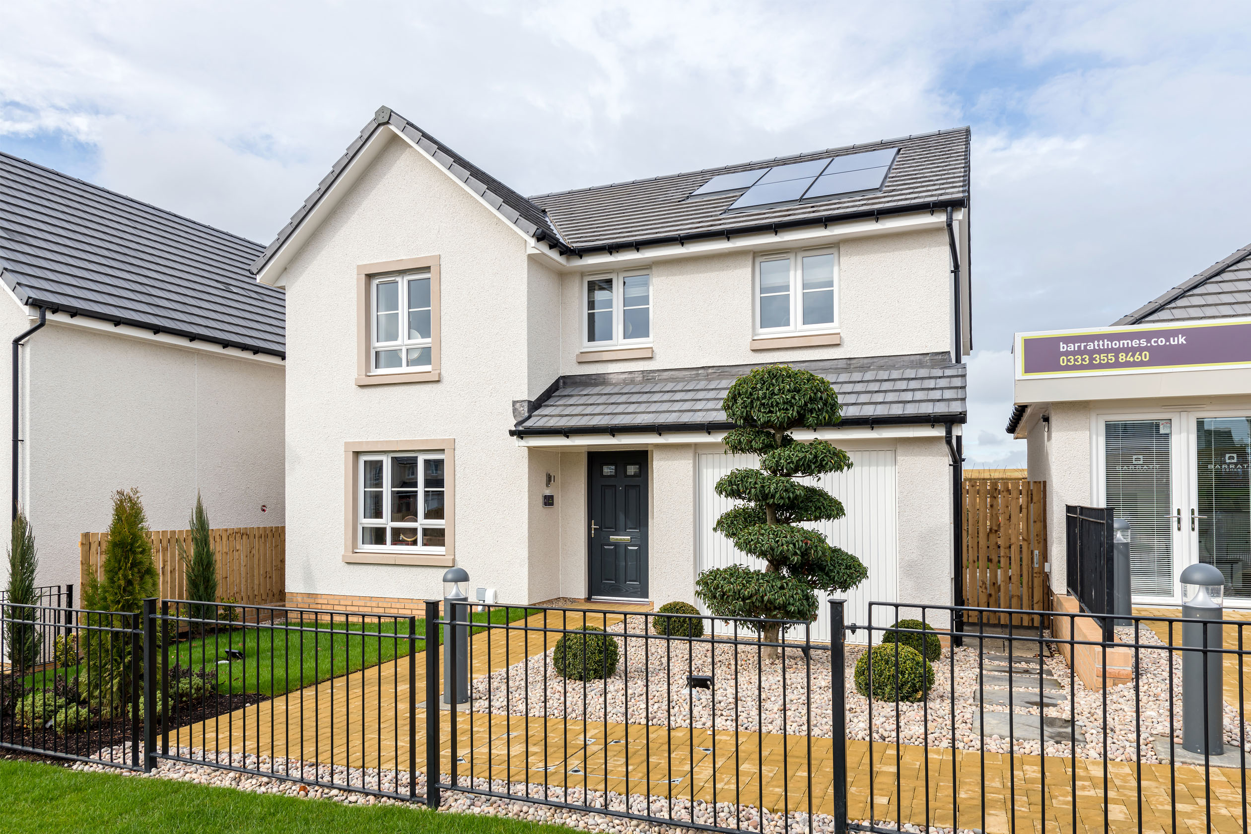 external of show home